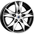 K&K Crossline 6.5x16 5*114.3 ET50 DIA66.1 Алмаз черный Литой