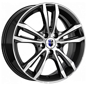 K&K Samara 6x16 4*100 ET37 DIA60.1 Дарк платинум Литой
