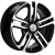 Khomen KHW 1602 6.5x16 5*139.7 ET35 DIA98.5 Black-FP Литой Khomen KHW 1602 6.5x16 5*139.7 ET35 DIA98.5 Black-FP Литой