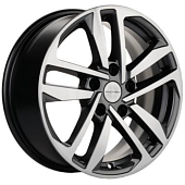 Khomen KHW 1612 6.5x16 5*100 ET39 DIA57.1 Gray-FP Литой