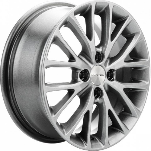 Khomen KHW 1506 6x15 4*100 ET37 DIA60.1 G-Silver Литой
