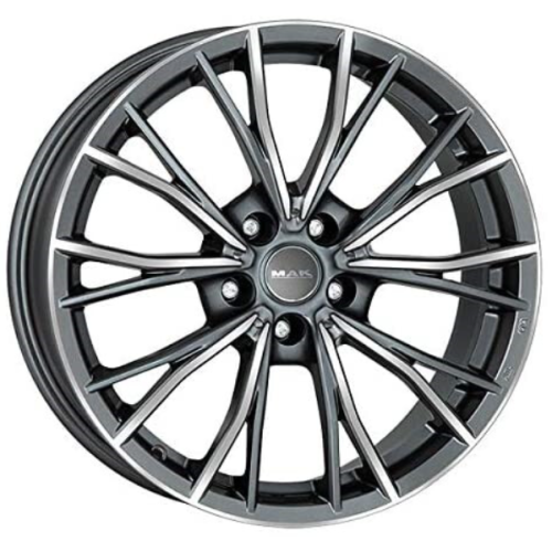 MAK Mark 8.5x19 5*120 ET47 DIA72.6 Gloss Black Литой
