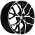 Khomen KHW 2012 8x20 5*108 ET33 DIA60.1 Black-FP Литой