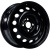 Trebl 64A49A 6x15 4*100 ET49 DIA56.6 Black Штампованный Trebl 64A49A 6x15 4*100 ET49 DIA56.6 Black Штампованный