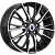 K&K Солт 6.5x17 5*114.3 ET40 DIA66.1 Алмаз черный Литой
