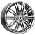 K&K Эрфурт 7x17 4*100 ET37 DIA67.1 Дарк платинум Литой
