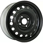 Trebl 53A49A 5.5x14 4*100 ET49 DIA56.6 Black Штампованный