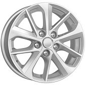 Khomen KHW 1611 6.5x16 5*114.3 ET45 DIA60.1 Silver-FP Литой