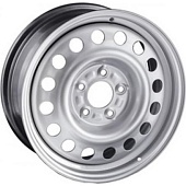 Trebl X40026 6.5x16 5*114.3 ET45 DIA54.1 Silver Штампованный