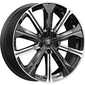 Скад КР013 7x19 5*108 ET45 DIA60.1 Алмаз черный Литой