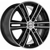 X'trike X-124 7.5x17 6*139.7 ET38 DIA67.1 BKFP Литой