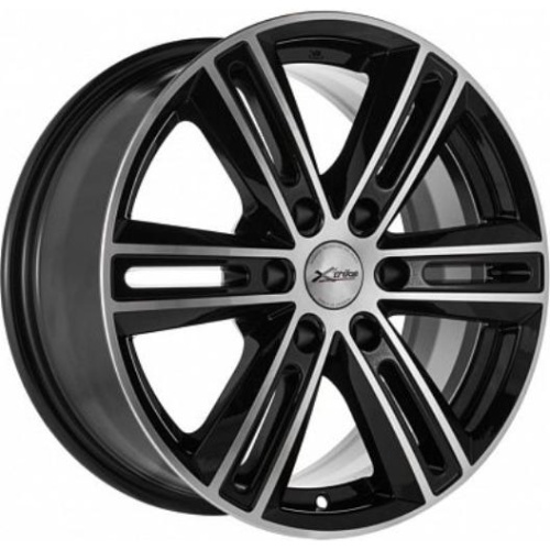 X'trike X-124 7.5x17 6*139.7 ET25 DIA106.1 BKFP Литой