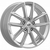 Wheels UP UP104 6.5x17 5*114.3 ET49 DIA67.1 Silver Classic Литой
