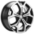 Khomen KHW 1710 6.5x17 5*114.3 ET45 DIA54.1 Black-FP Литой Khomen KHW 1710 6.5x17 5*114.3 ET45 DIA54.1 Black-FP Литой