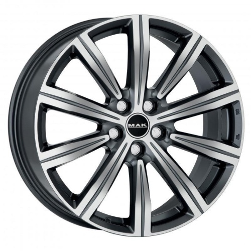 MAK Birmingham 8x19 5*120 ET38 DIA72.6 Gunmetal Mirror Face Литой