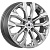 K&K Морейн 6.5x17 5*100 ET38 DIA57.1 Дарк платинум Литой