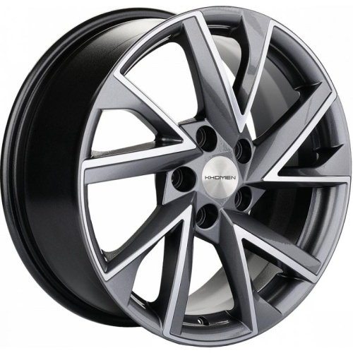Khomen KHW 1714 7x17 5*110 ET46 DIA63.3 F-Silver Литой