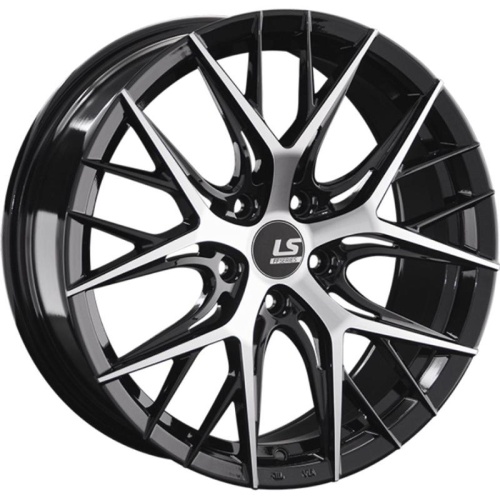 LS FlowForming RC57 8x18 5*112 ET30 DIA66.6 BKF Литой
