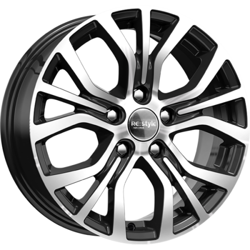 K&K КС736 6.5x16 5*114.3 ET41 DIA67.1 Алмаз черный Литой