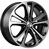 K&K Вудроф 7x18 5*112 ET43 DIA57.1 Дарк платинум Литой