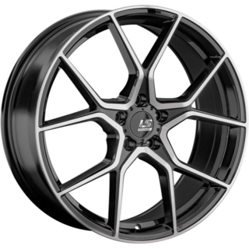 LS FlowForming RC72 9x20 5*127 ET45 DIA71.6 BK Литой