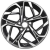 Khomen KHW 1716 7x17 5*114.3 ET48.5 DIA67.1 Black-FP Литой Khomen KHW 1716 7x17 5*114.3 ET48.5 DIA67.1 Black-FP Литой