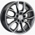 Khomen KHW 1713 7x17 5*108 ET45 DIA60.1 Black-FP Литой Khomen KHW 1713 7x17 5*108 ET45 DIA60.1 Black-FP Литой