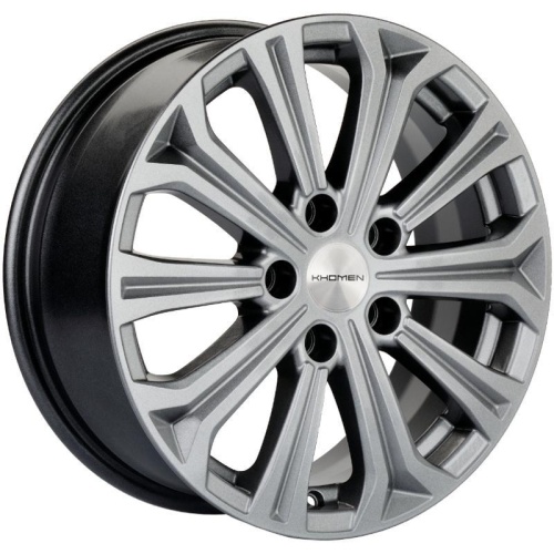 Khomen KHW 1610 6.5x16 5*114.3 ET43 DIA67.1 Gray Литой