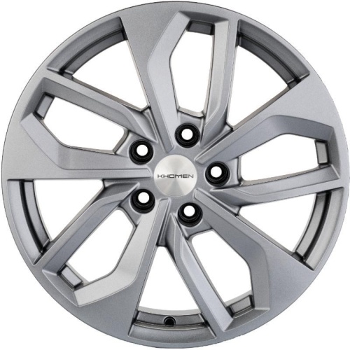 Khomen KHW 1703 7x17 5*112 ET40 DIA57.1 G-Silver Литой