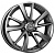 K&K КС699 7x17 5*114.3 ET39 DIA60.1 Дарк платинум Литой