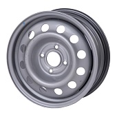 ТЗСК Lada Xray 6.5x16 4*100 ET41 DIA60.1 Silver Штампованный